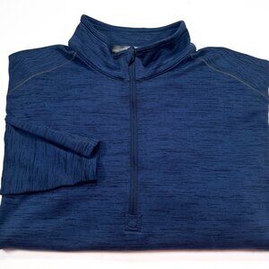 Kuhl Alloy 1/4 Zip Blue Long Sleeve Men's 2XL Outdoor Breathable Wicking